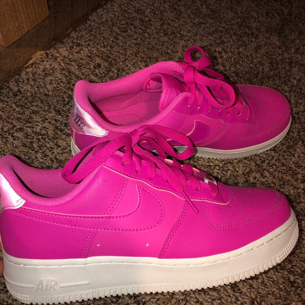 Pink Air Force 1s